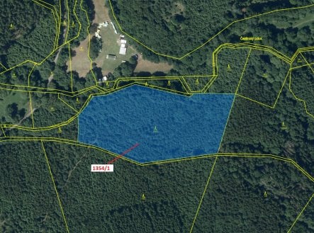 Prodej pozemku, les, 13 976 m²