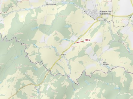 Prodej pozemku, les, 7 776 m²