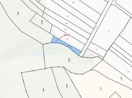 Prodej pozemku, trvalý travní porost, 510 m²