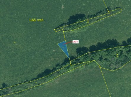 Prodej - pozemek, zemědělská půda, 190 m²