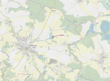 Prodej pozemku, les, 20 443 m²