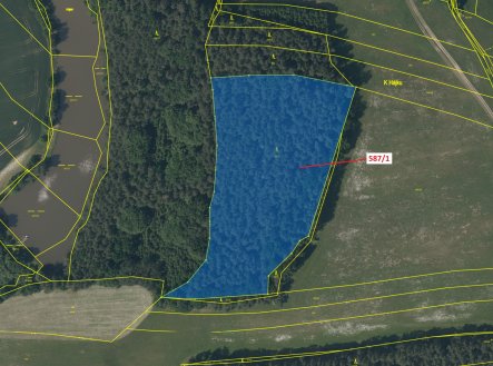 Prodej pozemku, les, 20 443 m²
