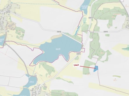 Prodej pozemku, les, 4 542 m²