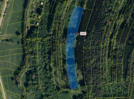 Prodej pozemku, les, 10 351 m²