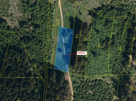 Prodej pozemku, trvalý travní porost, 1 868 m²