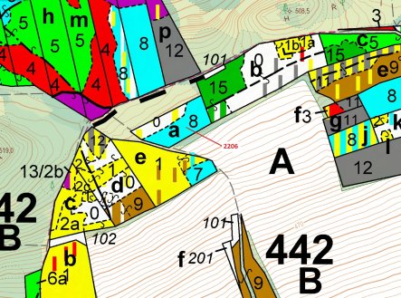 Prodej pozemku, les, 4 560 m²