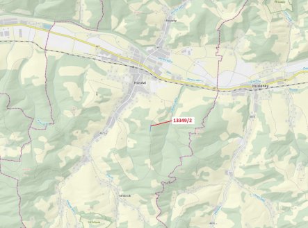 Prodej pozemku, trvalý travní porost, 1 344 m²