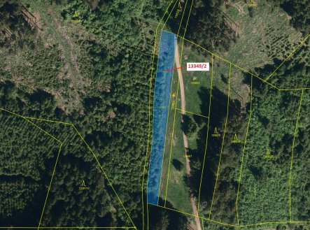 Prodej pozemku, trvalý travní porost, 1 344 m²