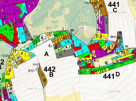 Prodej pozemku, les, 4 236 m²