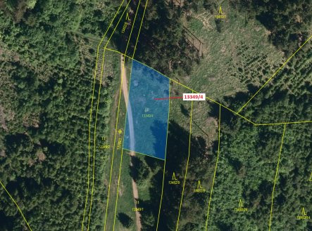 Prodej pozemku, trvalý travní porost, 1 222 m²