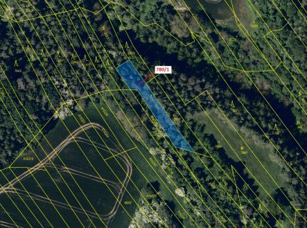 Prodej pozemku, les, 659 m²