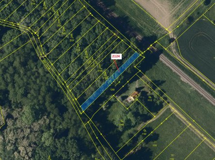 Prodej pozemku, les, 380 m²
