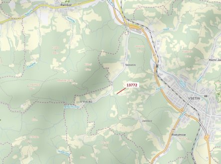 Prodej pozemku, trvalý travní porost, 404 m²