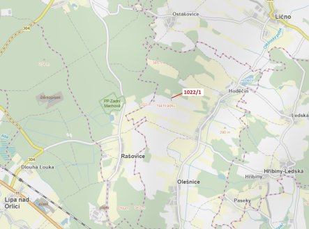 Prodej pozemku, zemědělská půda, 318 m²