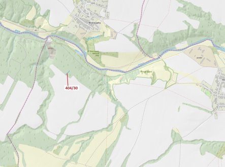 Prodej pozemku, les, 409 m²
