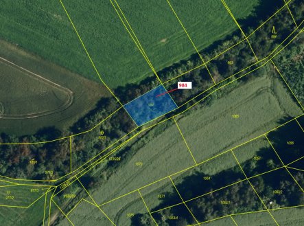 Prodej pozemku, ostatní, 417 m²