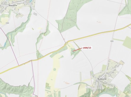 Prodej - pozemek, les, 255 m²