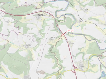 Prodej pozemku, les, 89 m²