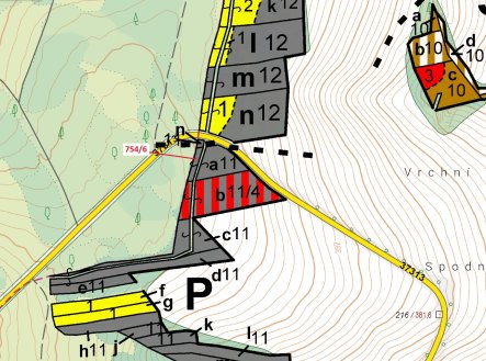 Prodej pozemku, les, 294 m²