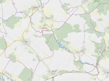 Prodej pozemku, les, 150 m²