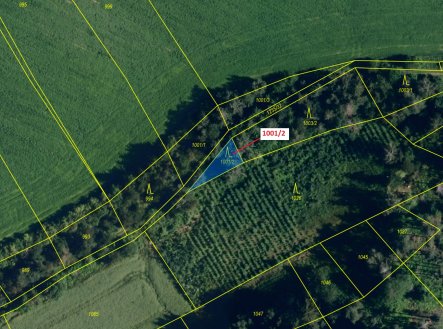 Prodej pozemku, les, 150 m²
