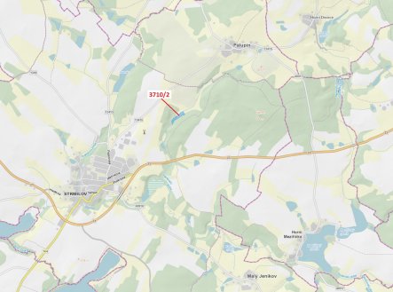Prodej pozemku, trvalý travní porost, 9 096 m²
