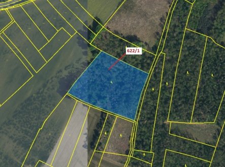 Prodej pozemku, les, 12 017 m²