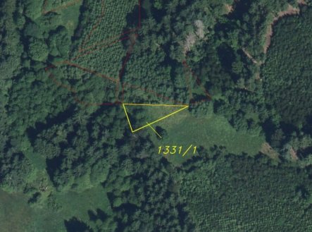 Prodej pozemku, trvalý travní porost, 496 m²