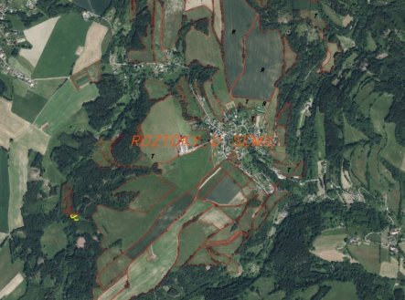 Prodej pozemku, trvalý travní porost, 496 m²