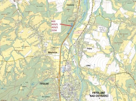 Prodej pozemku, les, 49 039 m²