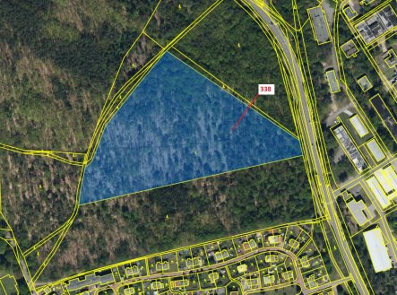Prodej pozemku, les, 37 060 m²