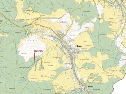 Prodej pozemku, les, 16 804 m²