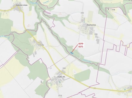Prodej pozemku, les, 5 003 m²