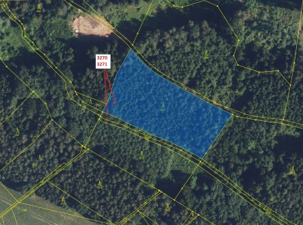 Prodej pozemku, les, 5 003 m²