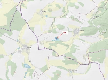 Prodej pozemku, les, 6 963 m²