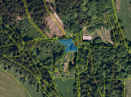 Prodej pozemku, trvalý travní porost, 749 m²