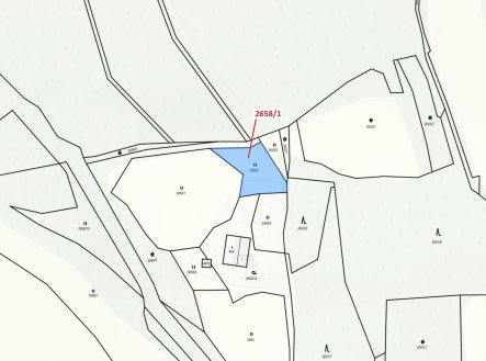 Prodej pozemku, trvalý travní porost, 749 m²
