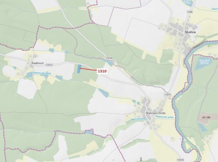 Prodej pozemku, les, 7 441 m²