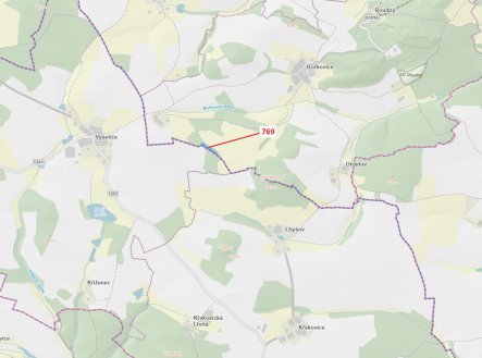 Prodej pozemku, les, 4 745 m²