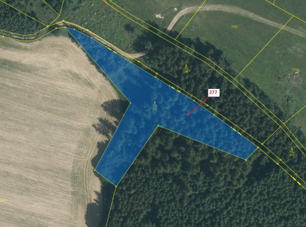 Prodej pozemku, les, 4 758 m²