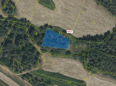 Prodej pozemku, les, 1 583 m²