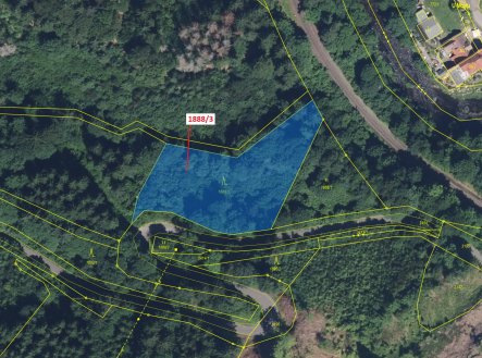Prodej pozemku, les, 3 360 m²