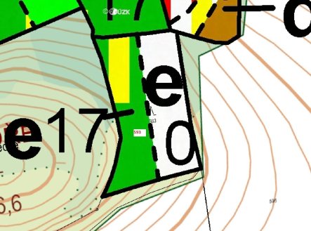 Prodej pozemku, les, 2 226 m²