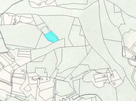 Prodej pozemku, les, 4 284 m²