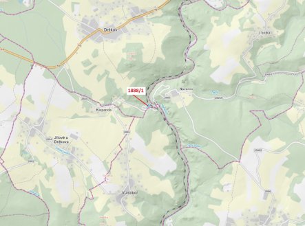 Prodej pozemku, trvalý travní porost, 1 487 m²
