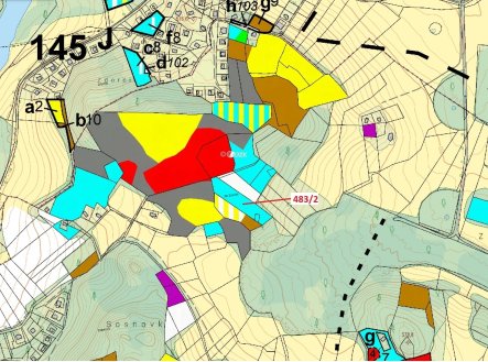 Prodej pozemku, les, 2 895 m²