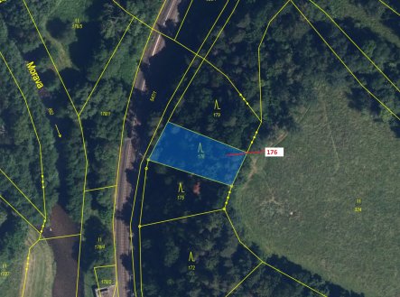 Prodej pozemku, les, 692 m²