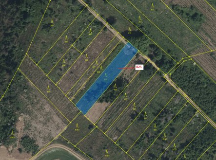 Prodej pozemku, les, 1 364 m²