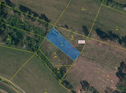 Prodej pozemku, les, 1 164 m²