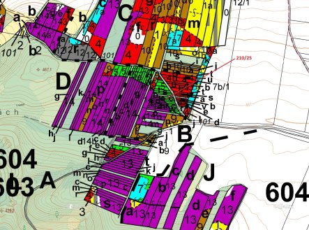 Prodej pozemku, les, 198 m²
